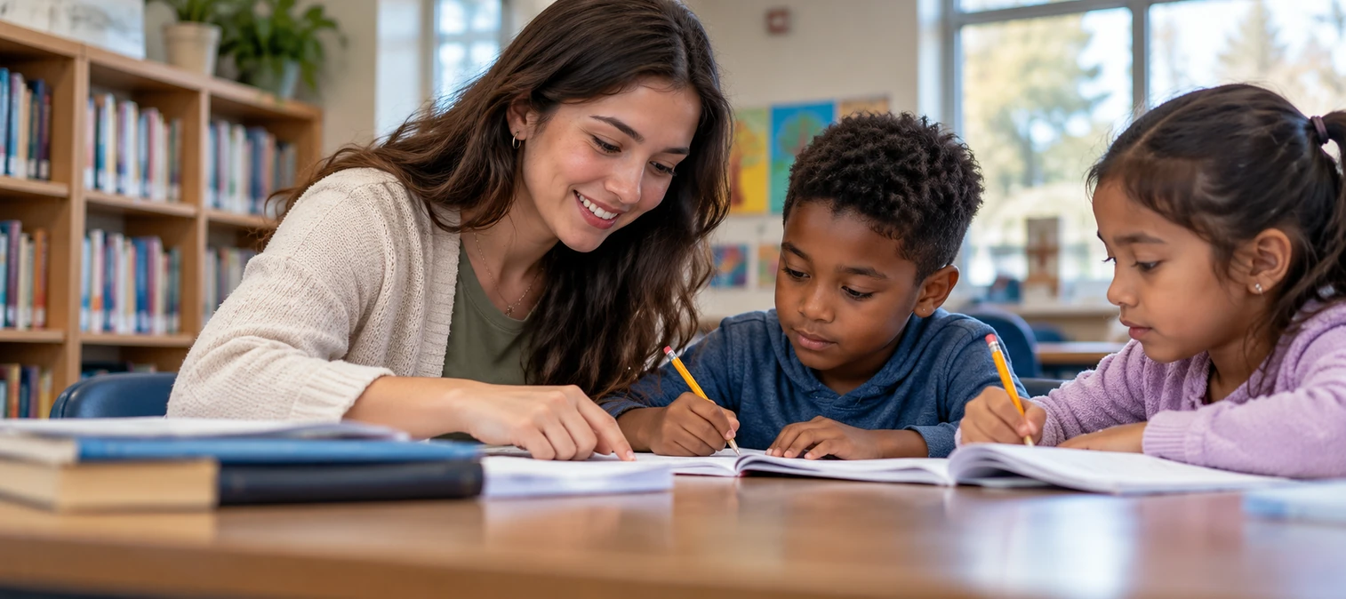Community tutoring by American community volunteers